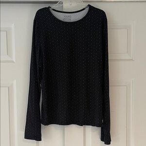 Hang Ten Women's Dark Patterned Long Sleeve Tee Size XL